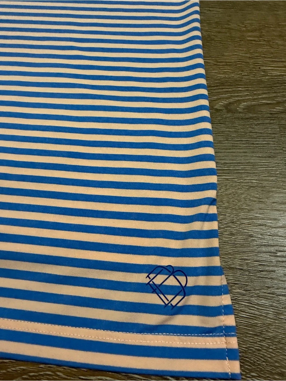 B. Draddy Draddy Sport Performance Striped Golf Polo Men’s Small Made USA